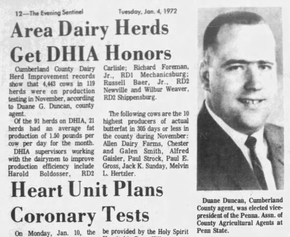 Clipping from The Sentinel